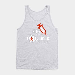 Nurse By Day Cat Lover By Night Tank Top